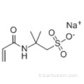 SEL DE SODIUM ACIDE 2-ACRYLAMIDO-2-METHYL-1-PROPANESULFONIQUE CAS 5165-97-9